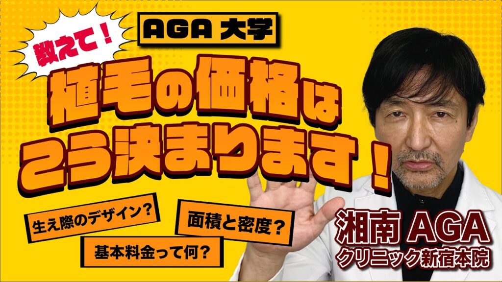 【AGA治療】植毛の価格はどのようにして決まるの？　自分が植毛するとしたらどれくらい？