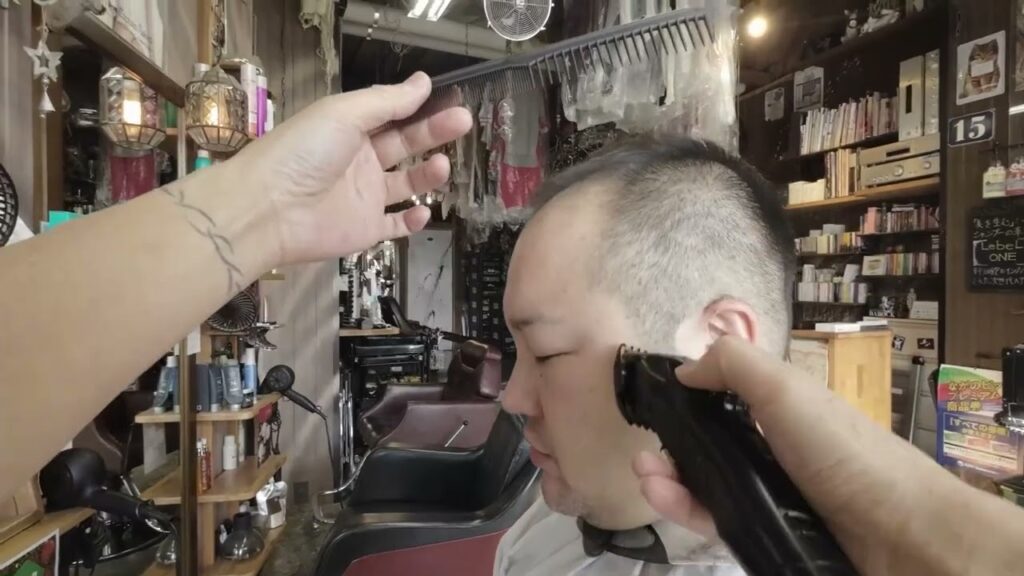 #113 美容師の仕事 【薄毛対策・坊主風ベリーショート】メンズカット