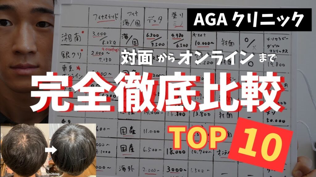 【2023年】一番おすすめなAGAクリニックと選び方！お得かつ安心できるAGAクリニックランキング
