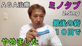 【ミノキシジルタブレット】たったの２.５mgを服用したＡＧＡ患者の末路！　副作用　ミノタブ